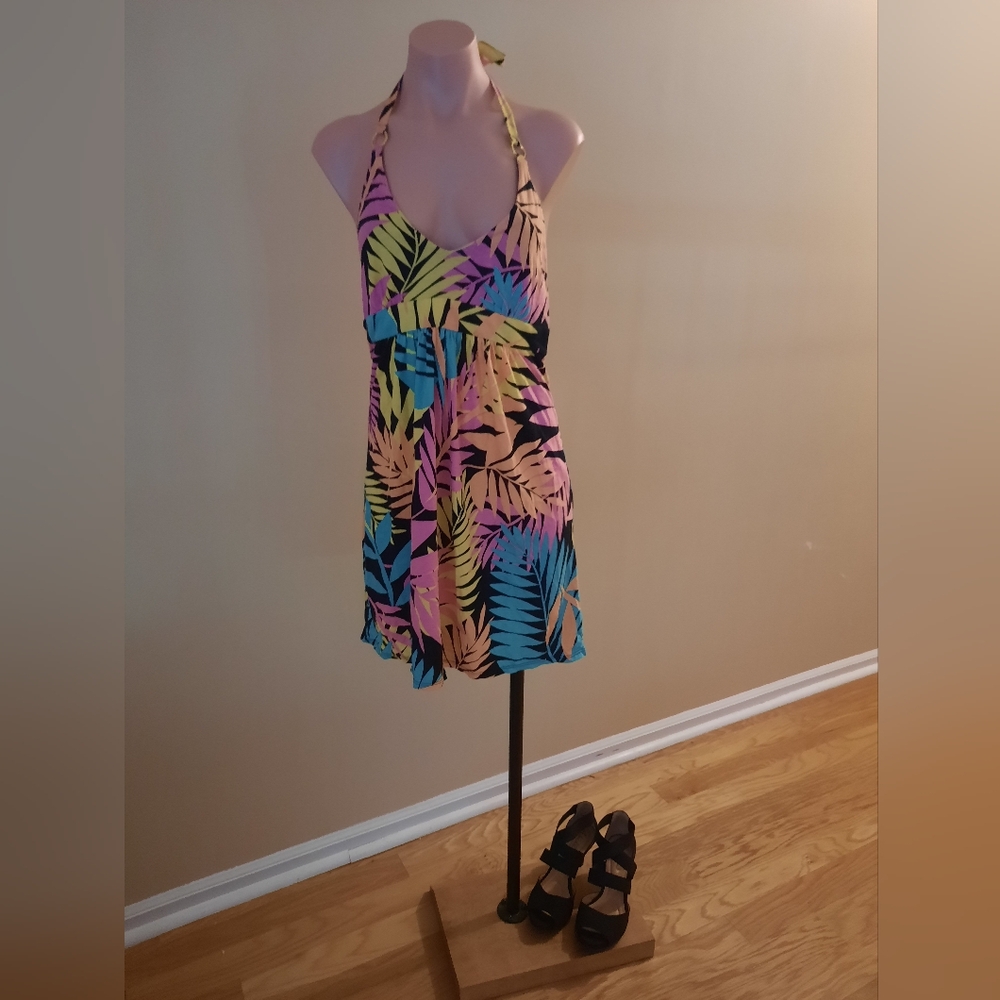 Victoria's Secret halter dress with built in bra size S